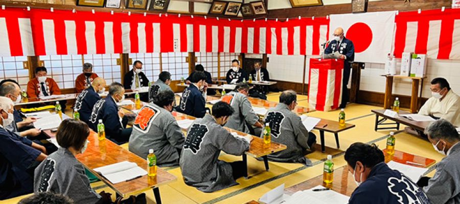 2022/5/15　六椹八幡宮氏子青年会 総会