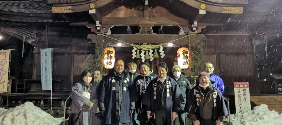 2023/1/1, 2, 3　元旦祈願祭参列・元旦祭御奉仕